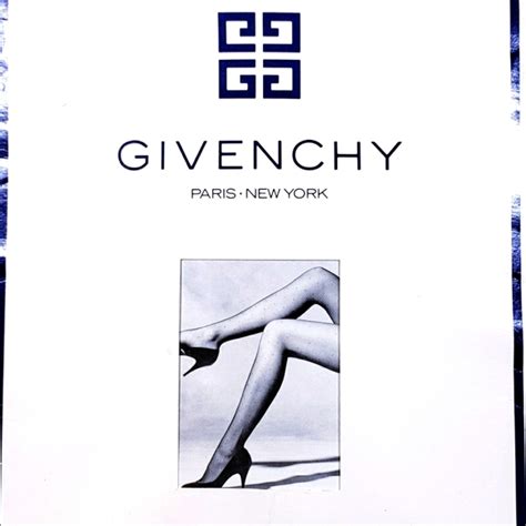 givenchy pantyhose blue dahlia|Vintage Givenchy French Ultra Sheer Pantyhose.